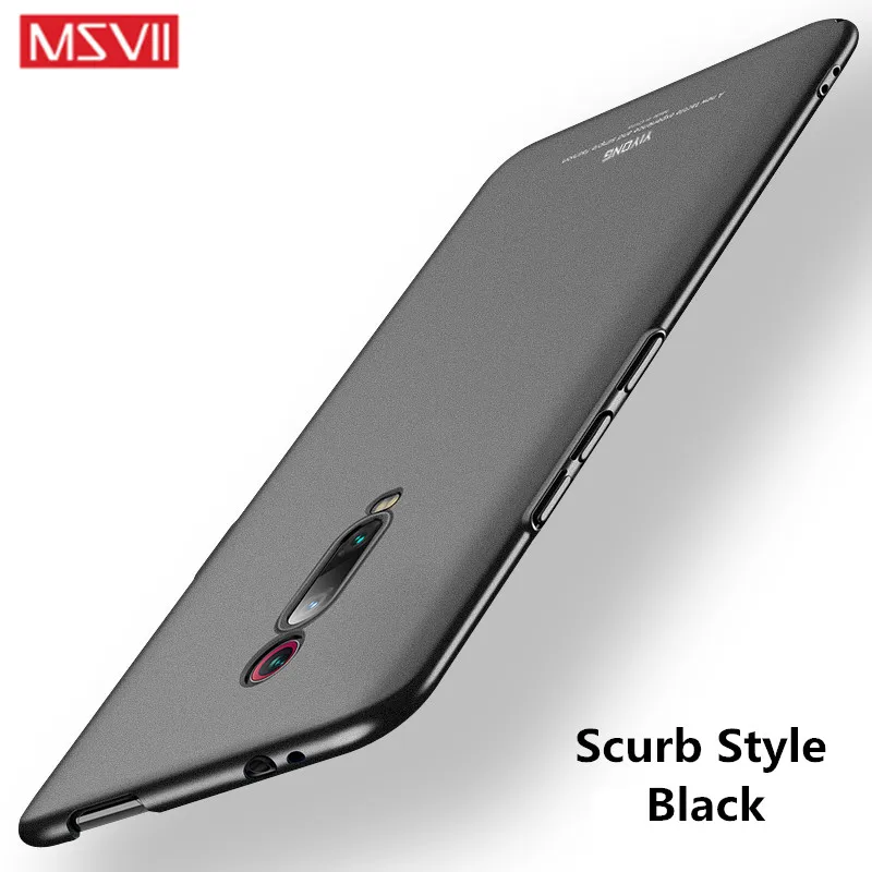 MSVII Luxury Shockproof Hard PC phone Cover On For Xiaomi Redmi K20 Pro Global K20Pro K 20 xiomi mi 9T PRO MI9T PRO Bumper case