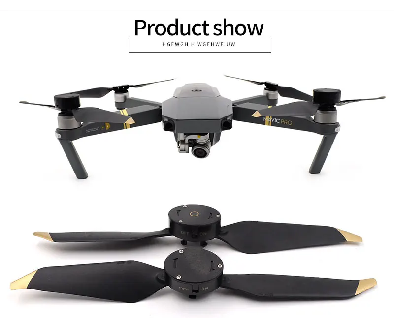 STARTRC для DJI Mavic pro Зарядка светодиодный флеш 8331 пропеллеры USB зарядное устройство перезаряжаемые батареи пропеллеры для DJI Mavic Pro запчасти