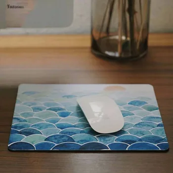 

Yuzuoan Custom Support Original Nature Series Sunrise Mouse Pad Notebook Mice Mat Gamer Speed Table Mouse Pads For Girl Gift