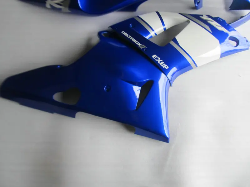 Топовый Комплект обтекателя мотоцикла для YAMAHA YZFR1 00 01 YZF R1 2000 2001 YZF1000 yzfr1 ABS синие