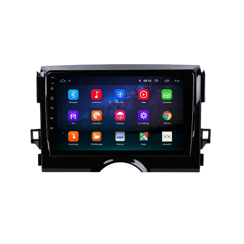 Perfect 9" 2.5D IPS Android 8.1 Car DVD Multimedia Player GPS For Toyota Reiz Mark x 2010 2011 2012-2017 audio radio stereo navigation 1