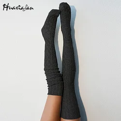 Huaxiafan Medias Gruesas Y Cálidas para las Mujeres Tejidas Medias Largas Damas Rodilla Medias Altas Sólidos Negro / Azul / Gris Huaxiafan Medias Gruesas Y Cálidas para las Mujeres Tejidas Medias Largas Damas Rodilla Medias Altas Sólidos Negro / Azul / Gris