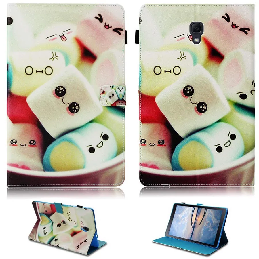cotton candy Печатный чехол для samsung Galaxy Tab S4 10,5 T830 T835 чехол для планшета чехол-подставка с откидной смарт-Крышка для samsung Tab S4 10,5 дюймов - Цвет: cotton candy