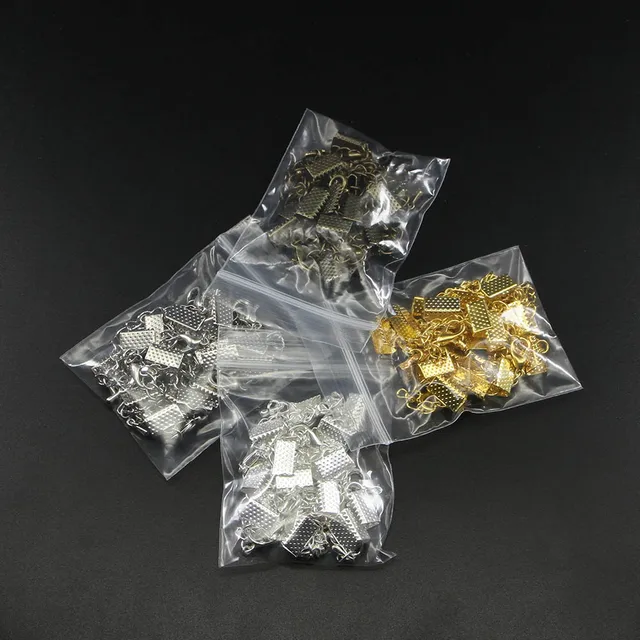 10 pz/lotto Nastro Cavo di Cuoio Estremità di Chiusura Catenacci Con Catene Aragosta Catenacci Connettori Per Il Braccialetto Fai Da Te Creazione di Gioielli Risultati 6