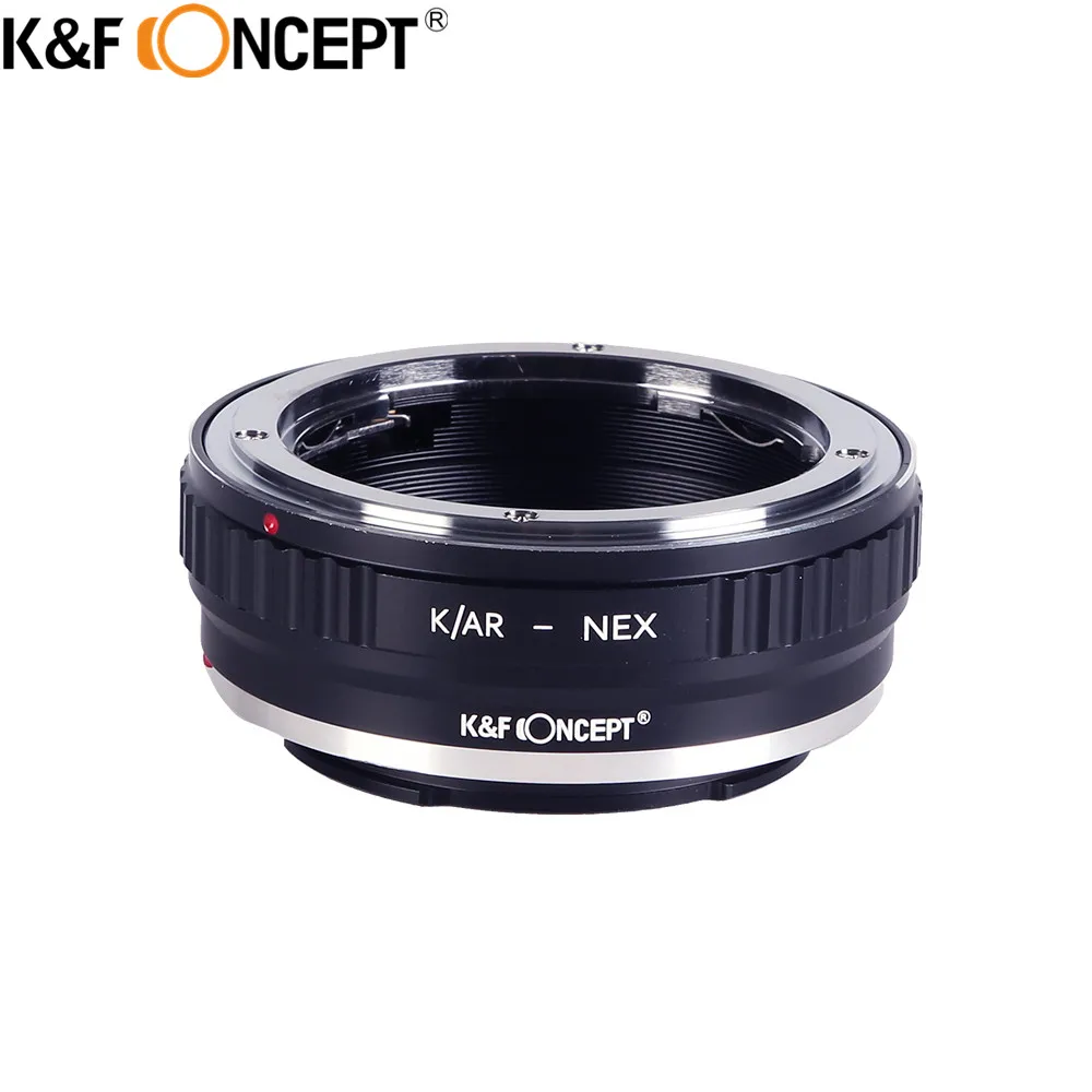 

K&F CONCEPT Camera Lens Mount Adapter Ring For Konica Hexanon AR Lens to for Sony NEX E-mount Camera Body NEX NEX3 NEX5 NEX5N