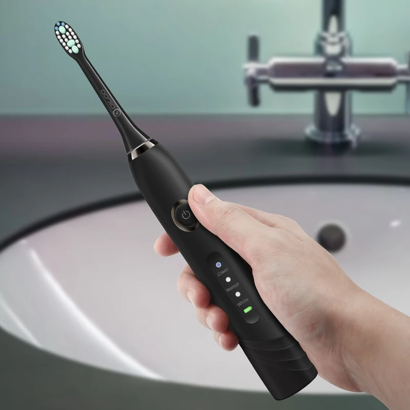 DIGOO DG-YS22 умный дом 3 режима сущность Sonic электрическая для Зубная щётка прямой USB Перезаряжаемые IPX7 с 2 Зубная щётка головы