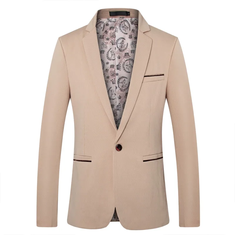 Riinr Mens Fashion Brand Blazer British's Style Casual Slim Fit Suit Jacket Male Blazers Men Coat Terno Masculino Plus Size 5XL
