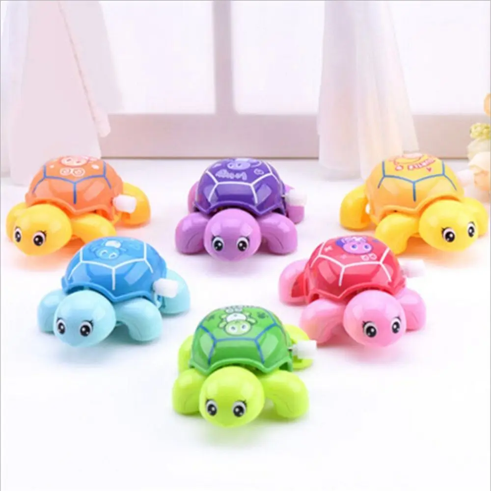 1 x заводная игрушка Мультяшные милые морские животные Черепаха заводные Классические игрушки для детей, младенцев, новорожденных