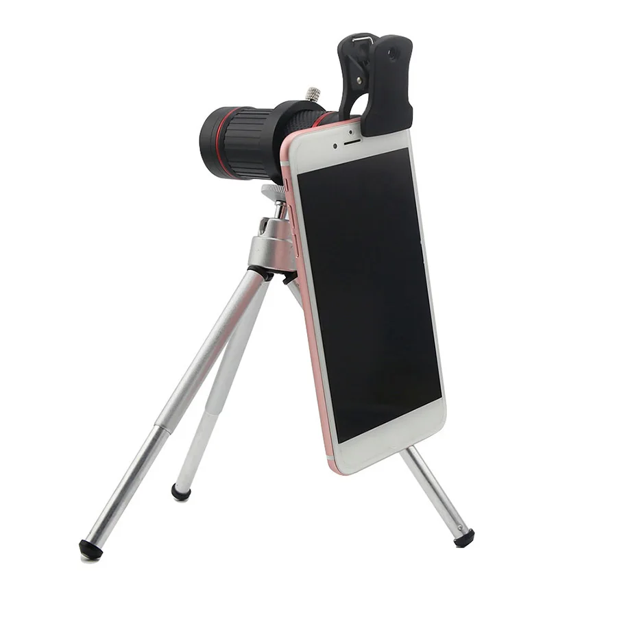 18X Zoom Telescope Lens Mobile Phone Camera Lens Optical Telephoto Lens Universal for iPhone Samsung Smartphones with Tripod (6)