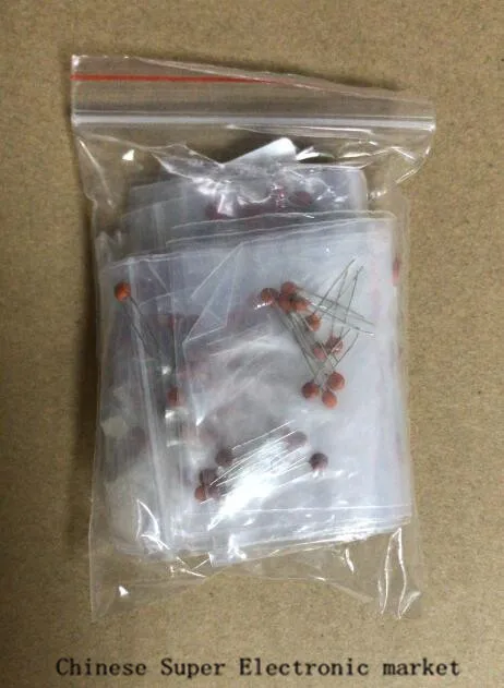 

300pcs/lot Ceramic capacitor set pack 2PF-0.1UF 30 values*10pcs Electronic Components Package capacitor Assorted Kit samples Diy