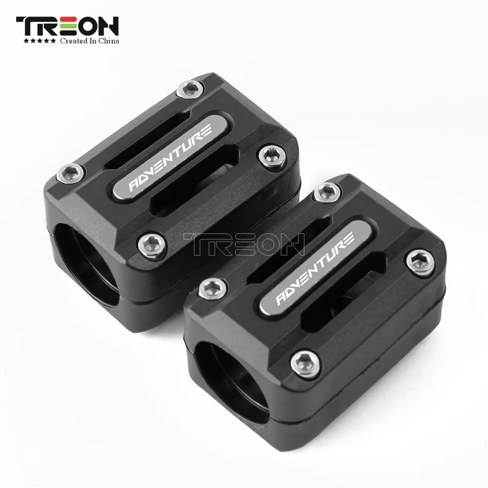 

Motorcycle Accessories Frame Protection For KTM ADVENTURE Plastic Guard Bumper Block Diameter 22/25mm