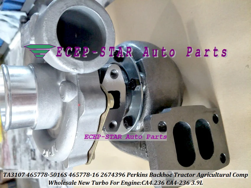 TA3107 465778 465778-5016S 2674A396 2674396 465778-0016 Turbo For Perkins Backhoe Tractor Agricultural Comp CA4.236 CA4-236 3.9L (1)