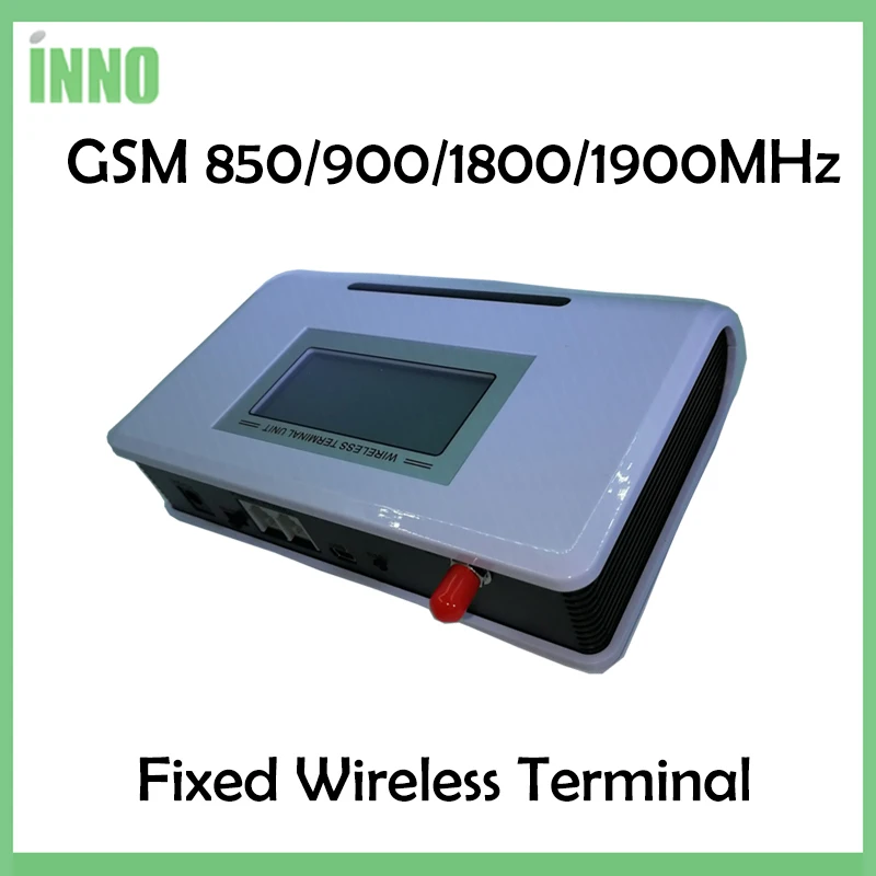 GSM 850/900/1800/1900 МГц фиксированный беспроводной терминал с ЖК дисплеем поддержка