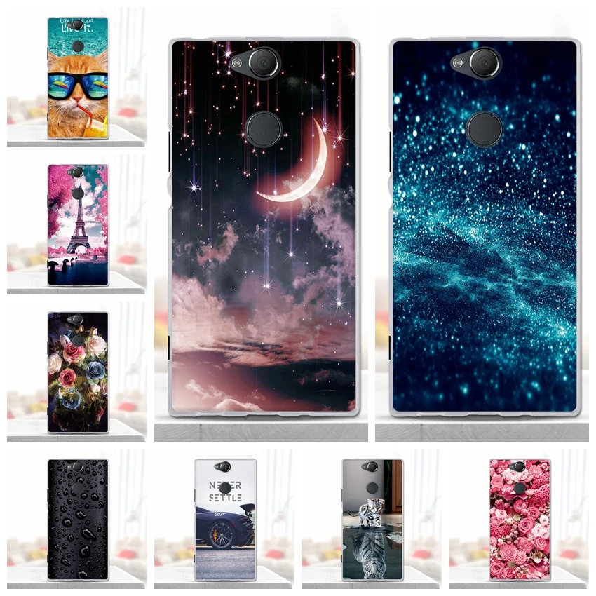 

For Sony Xperia XA2 Plus Case Cover 6.0" Soft Silicone for Fundas Sony XA2 Plus Cover Capas for Sony Xperia XA2 Plus Cases Coque