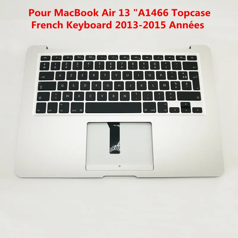 New A1466 TopCase AZERTY French Keyboard For MacBook Air 13"A1466 Top