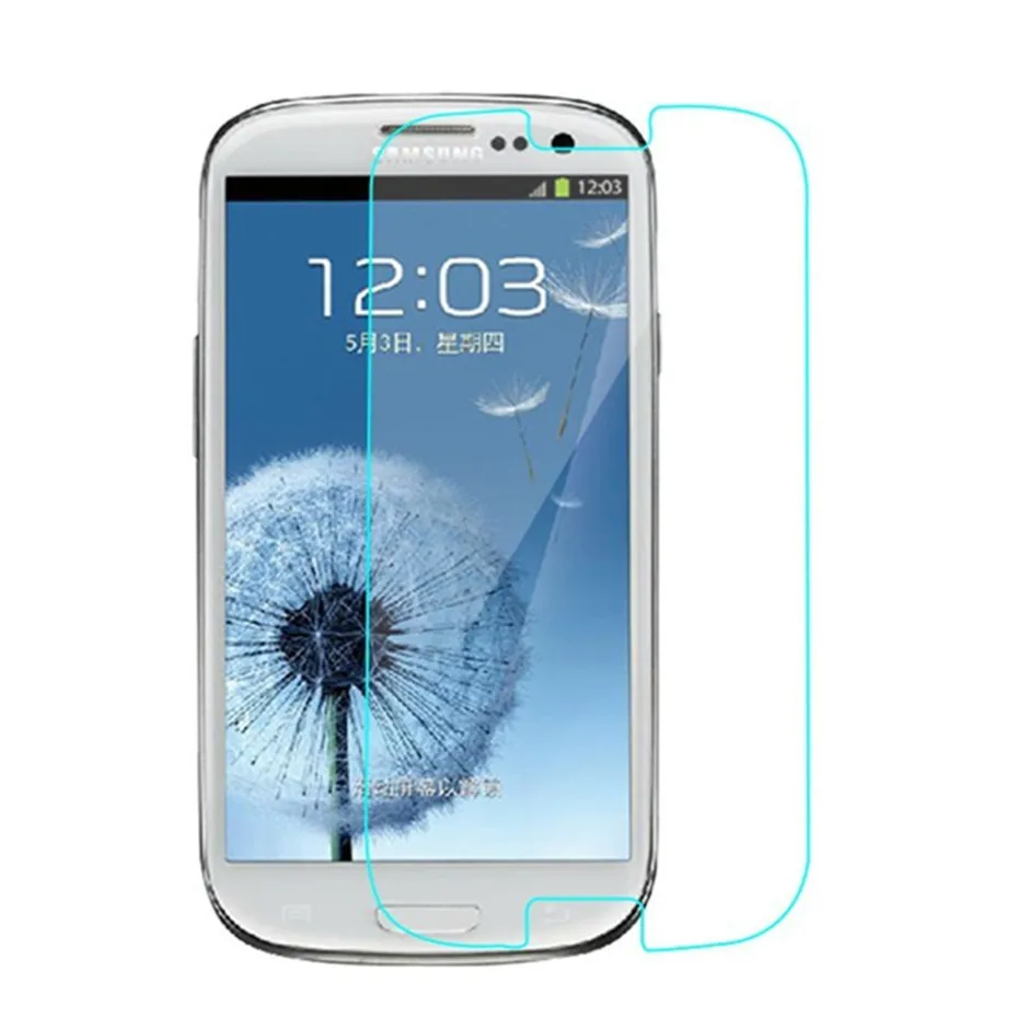 Ультратонкое защитное стекло 9H для Samsung Galaxy S3 I9300 закаленное S iii SIII|Защитные