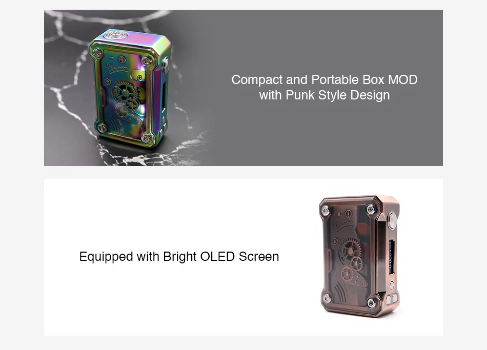 Tesla Punk 220W TC Box MOD