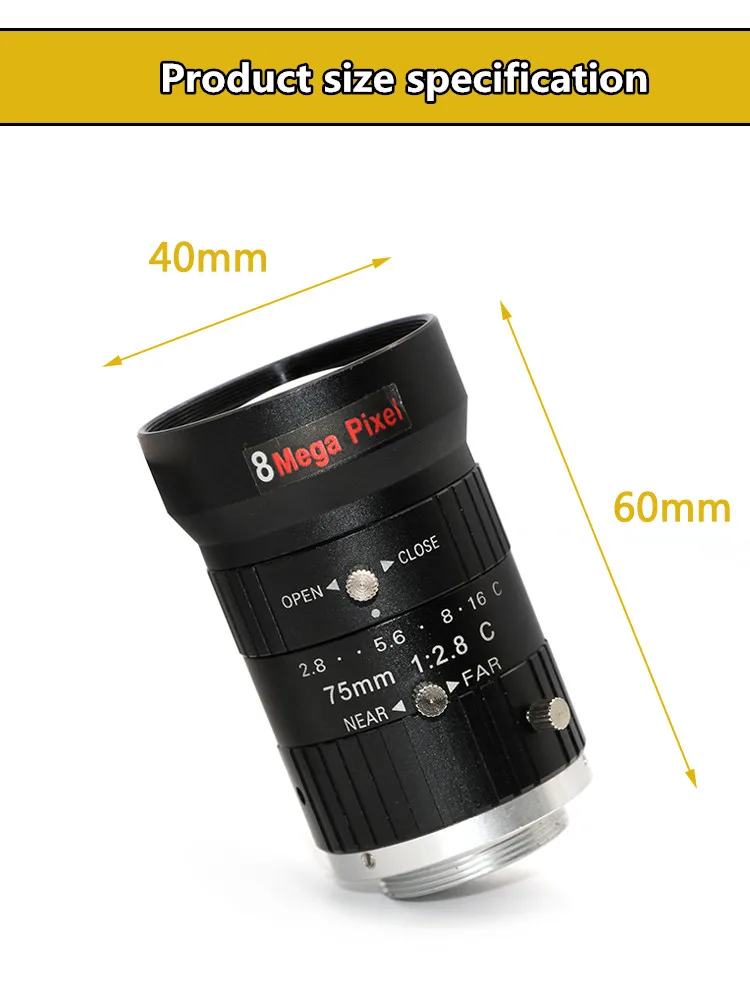 1Product size specification