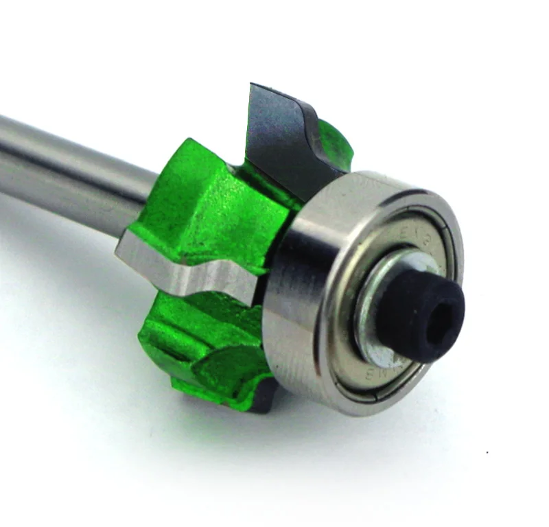 1//4/" Shank 1//4/" Blade Woodworking Double Flutes Straight Router Bit Cutter YBF