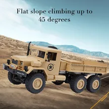 Военный грузовик модель дистанционного управления M35A2 1:12 шестиколесный привод альпинистский внедорожный пульт дистанционного управления грузовик игрушка для детских подарков