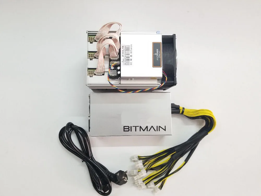 Б/у ZCASH Miner Antminer Z9 Mini 10k Sol/s 300W с Bitmain APW3 1600W PSU Asic Miner Equihash ZEN ZEC BTG Miner