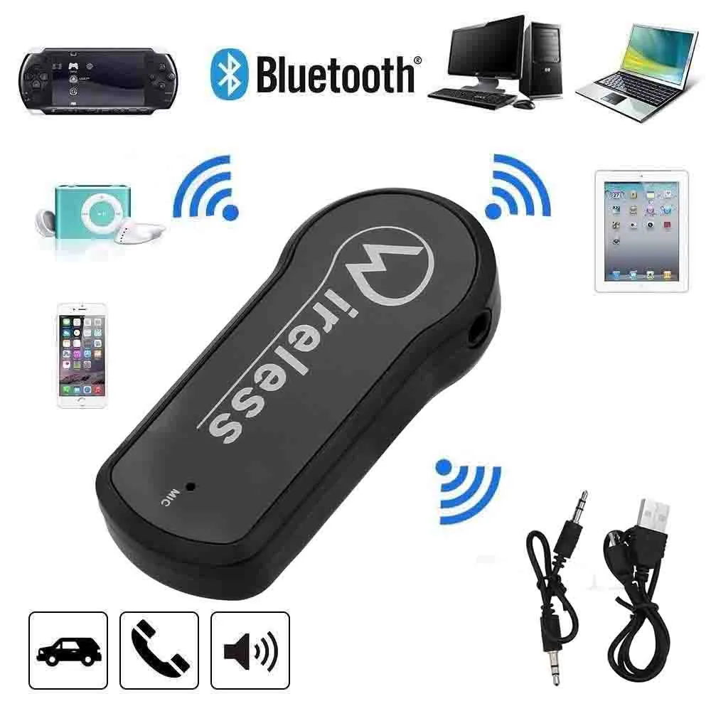 Беспроводной Bluetooth 3 5 мм AUX аудио стерео музыка домашний Автомобильный приемник
