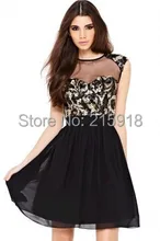 2016 neue Sexy Abendkleid Kurze Heimkehr Kleid Chiffon Mini A-linie Prom Kleid