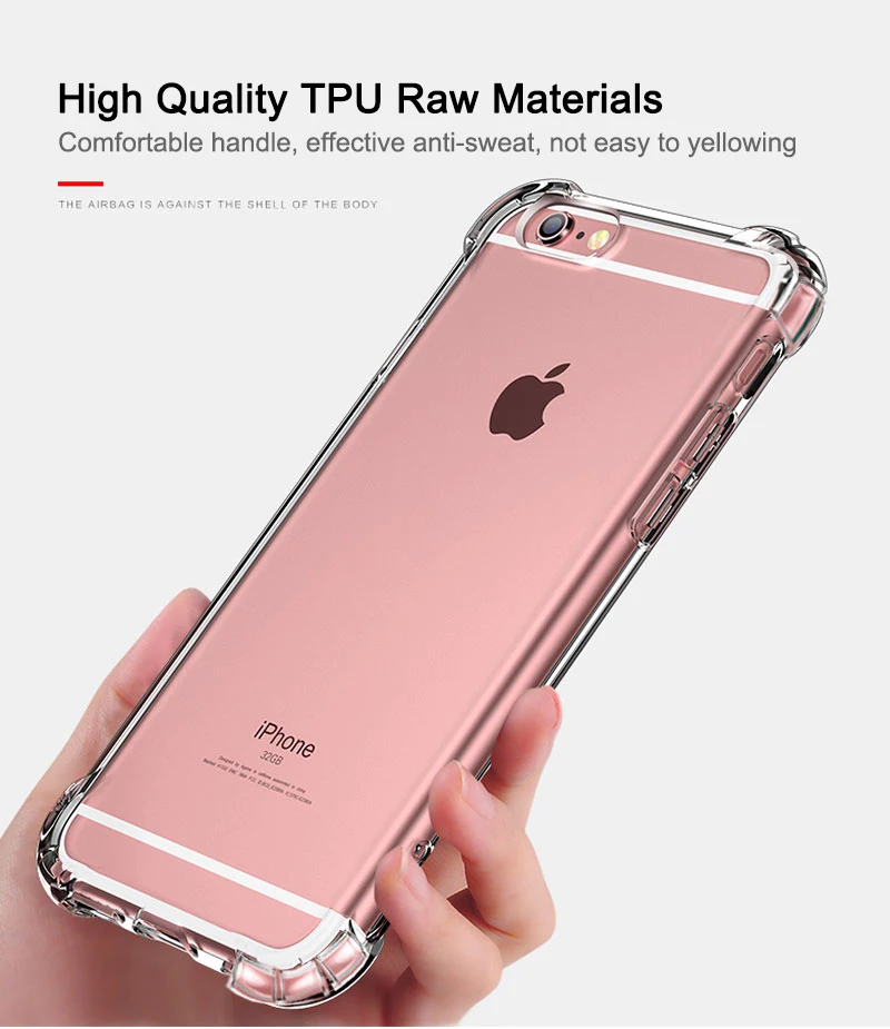 Transparent iPhone case