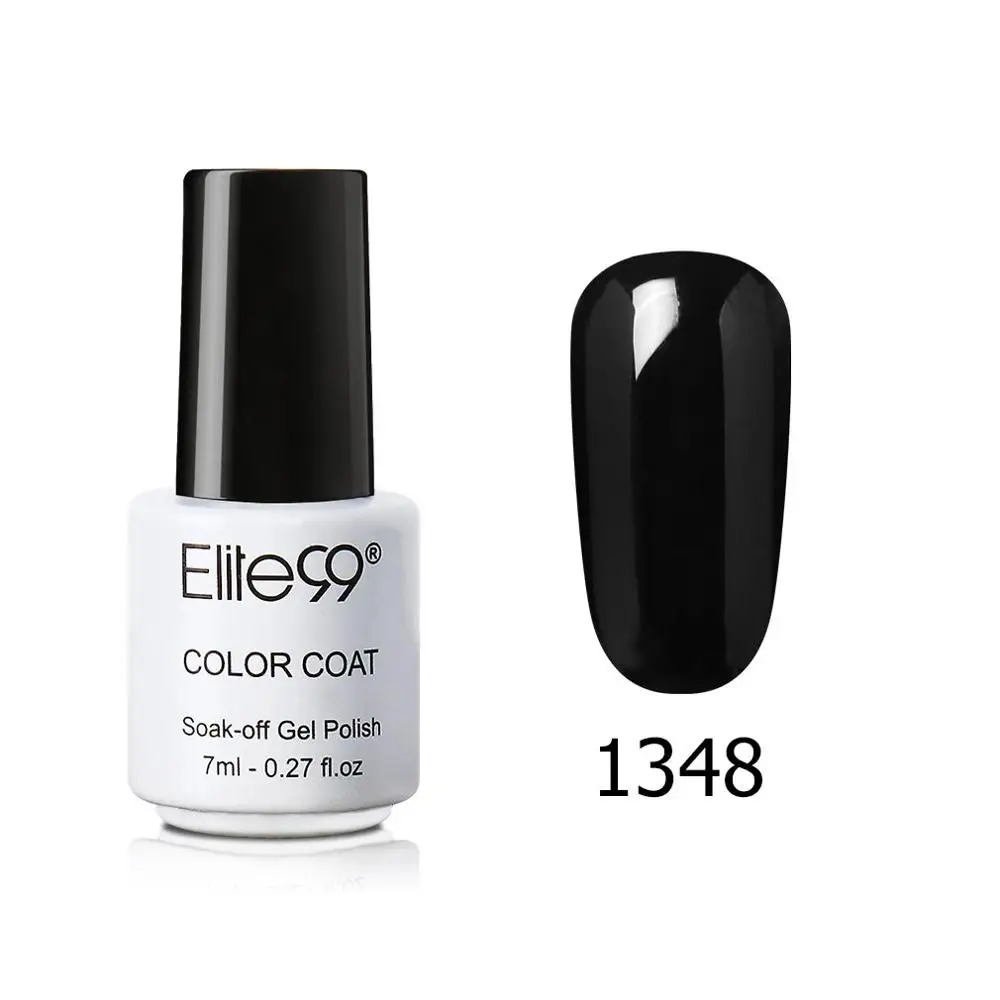 Elite99 7 мл замочить от кракле лак для ногтей Идеальный растрескивающийся лак для ногтей праймер быстрое высыхание DIY Красота Инструменты для дизайна ногтей - Цвет: S-Black Base Color
