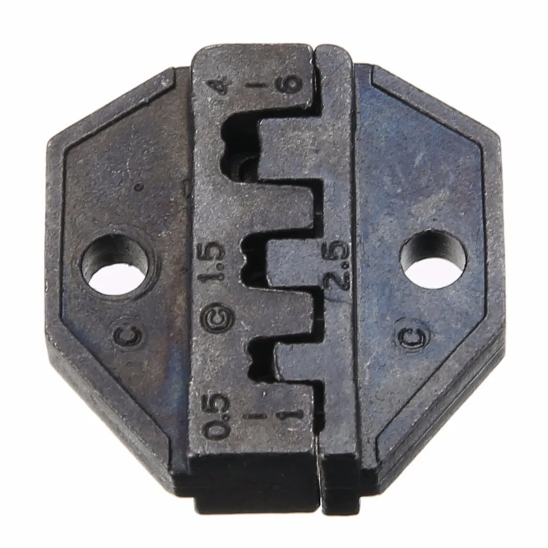 high Hardness Crimping Plier Cutting Tool 230C Ratchet Wire Cable Crimper Head Insulated Bare Terminal Jaw Steel Alloy
