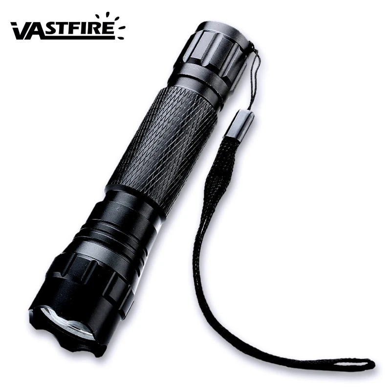 WF-501B UV Violet LED FlashLight 18650 Tactique Torche Chasse Lampe 1 Mode