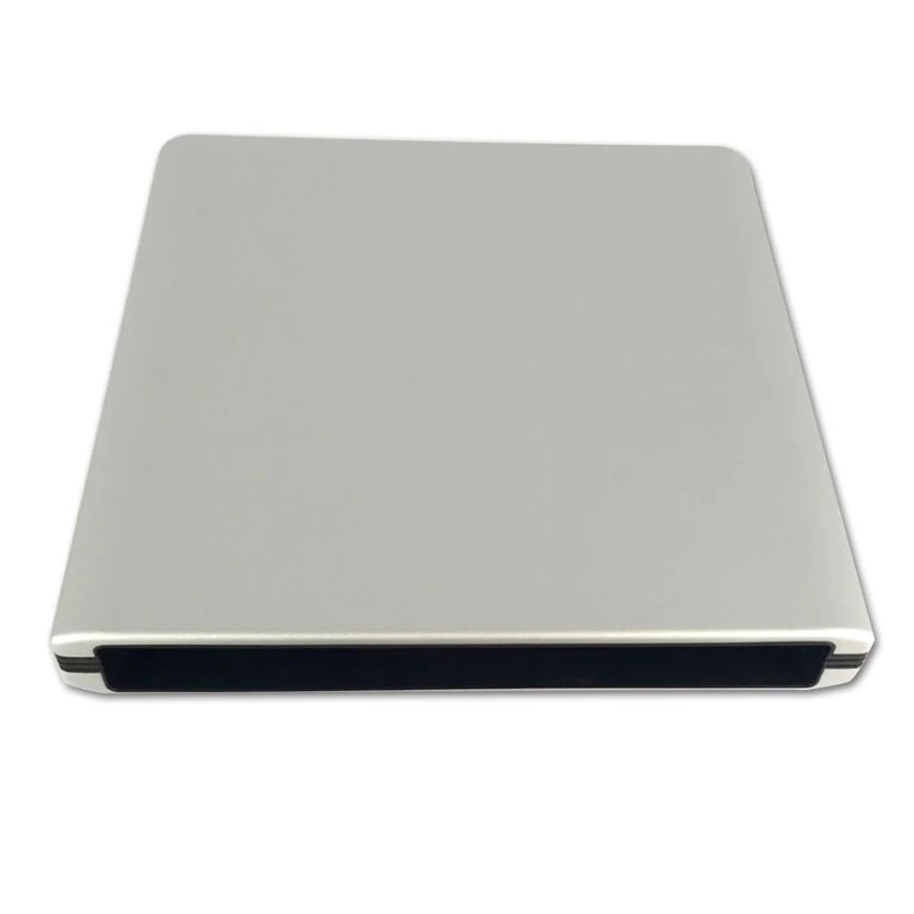 Алюминиевый сплав 9,5 мм USB 3,0 Внешний Оптический привод Корпус SATA CD/DVD привод чехол для окна Mac 10 OS без привода