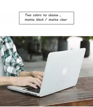 Новый матовый чехол для ноутбука + Защитная пленка (подарок) + чехол для клавиатуры (подарок) для Macbook Pro retina Air Touch Bar 11 12 13 15 дюймов A2159(China)