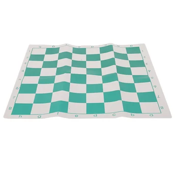 

Man Made Leather PVC Portable Durable Chess Roll-up Chessboard Set Game Kids Gift Educational Toys For Travel Camp