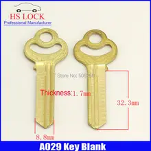 Цветок 2,5 двойная ванная дом двери заготовка для ключа слесарные принадлежности болванки ключей cilvil горизонтальный станок для изготовления ключей A029