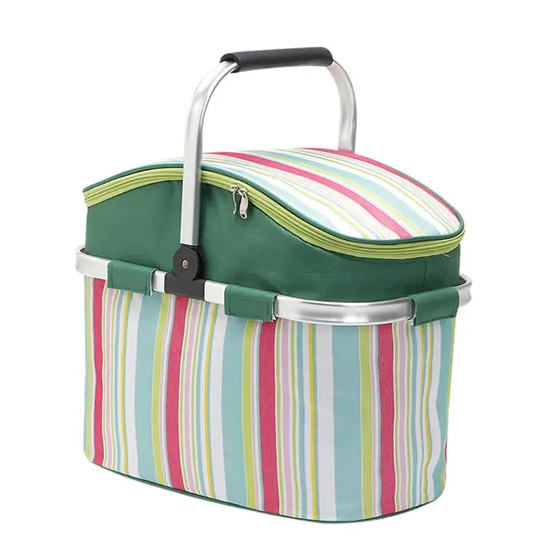 

26L Picnic Bag Insulated Lunch Tote Picnic Backpack Picnic Basket for Camping Gathering Picnic Kayak Hiking