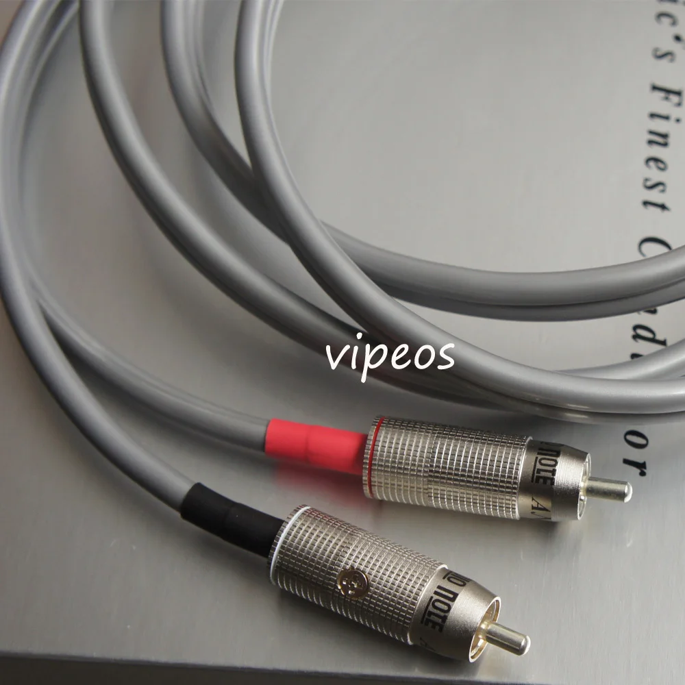 Аудиокабели 1 5 м Audio Note AN Vx однотонные Серебристые 99.99% RCA соединение с коробкой|audio