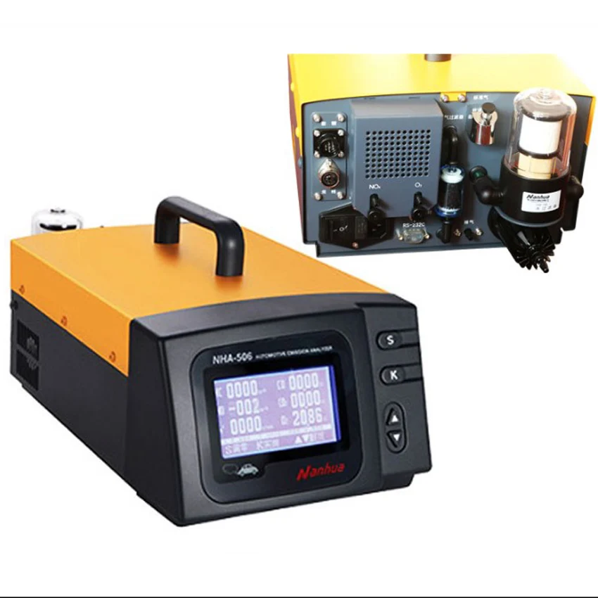 

NHA-506 Automotive Exhaust Gas Analyzer Detects Five Gases