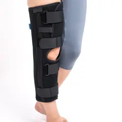 Коленный Ортез регулируемые навесных колено Поддержка ортопедические фиксатор Корректор осанки коленную чашечку разрушения колена