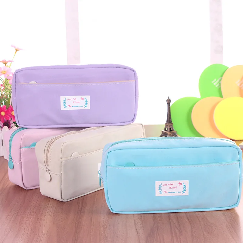 

Creative Pencil Case Korea Stationery Simple Boys Girls Small Fresh Japan and South Korea Version Secondary School Student