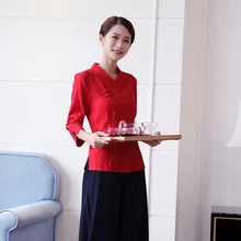 Женщины Здоровье косметолога спа рабочая одежда массаж ног магазин тайский массаж салон красоты техник медицинская форма медсестры Топы Брюки