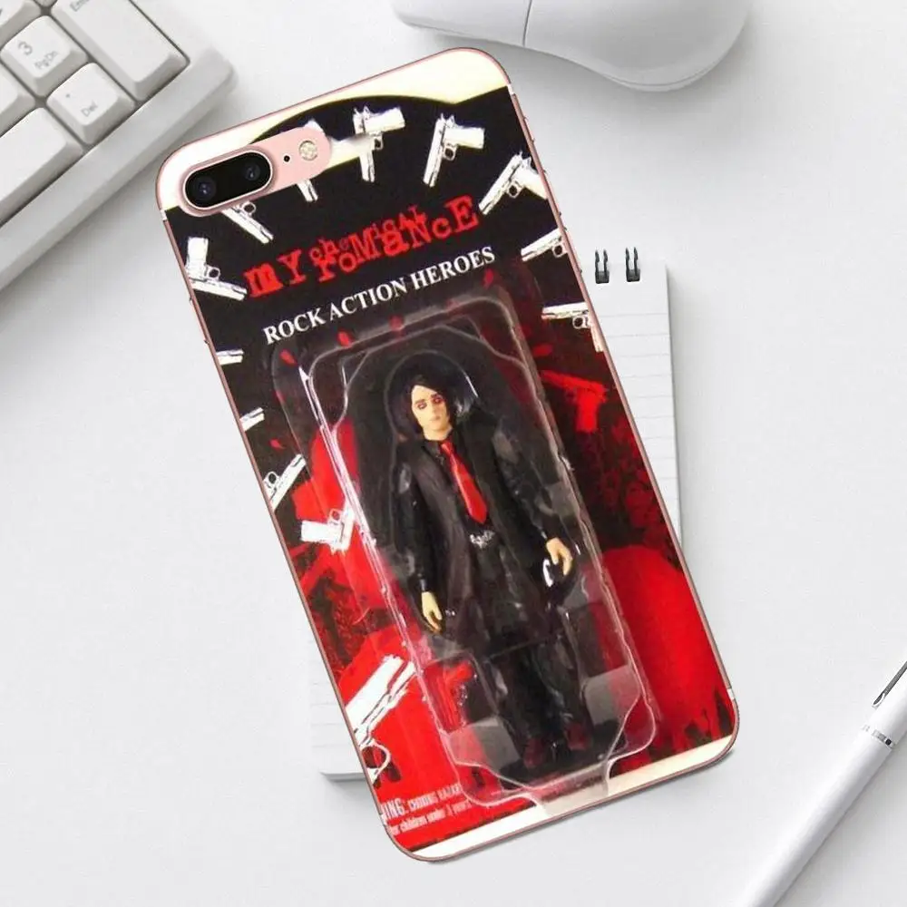 Qdowpz 2018 Gerard Way My Chemical Romance Mcr для iPhone 4 4S 5 5C SE 6 6S 7 8 Plus X XS Max XR Galaxy A3 A5 J1 J3 J5 J7 2017|Бамперы| |