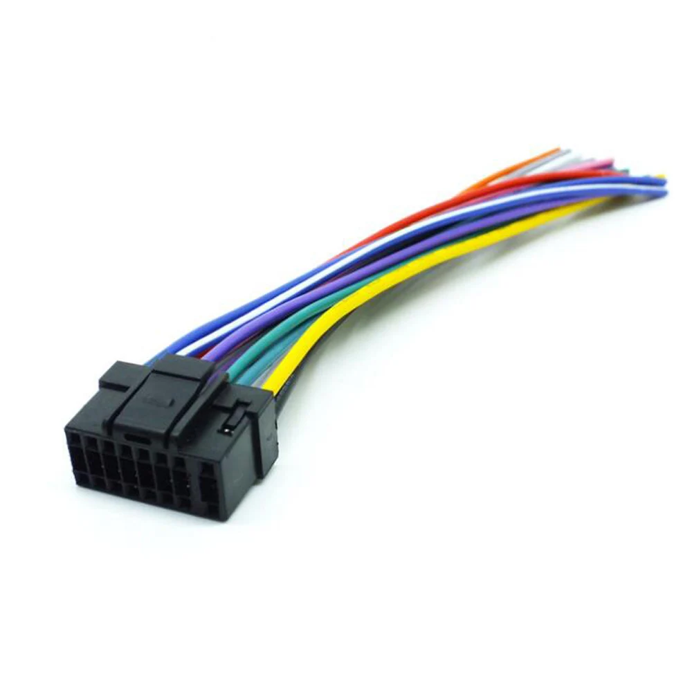 

Car Audio Stereo Wiring Harness Adapter Plug For Alpine JVC Radio CD DVD Stereo Harness