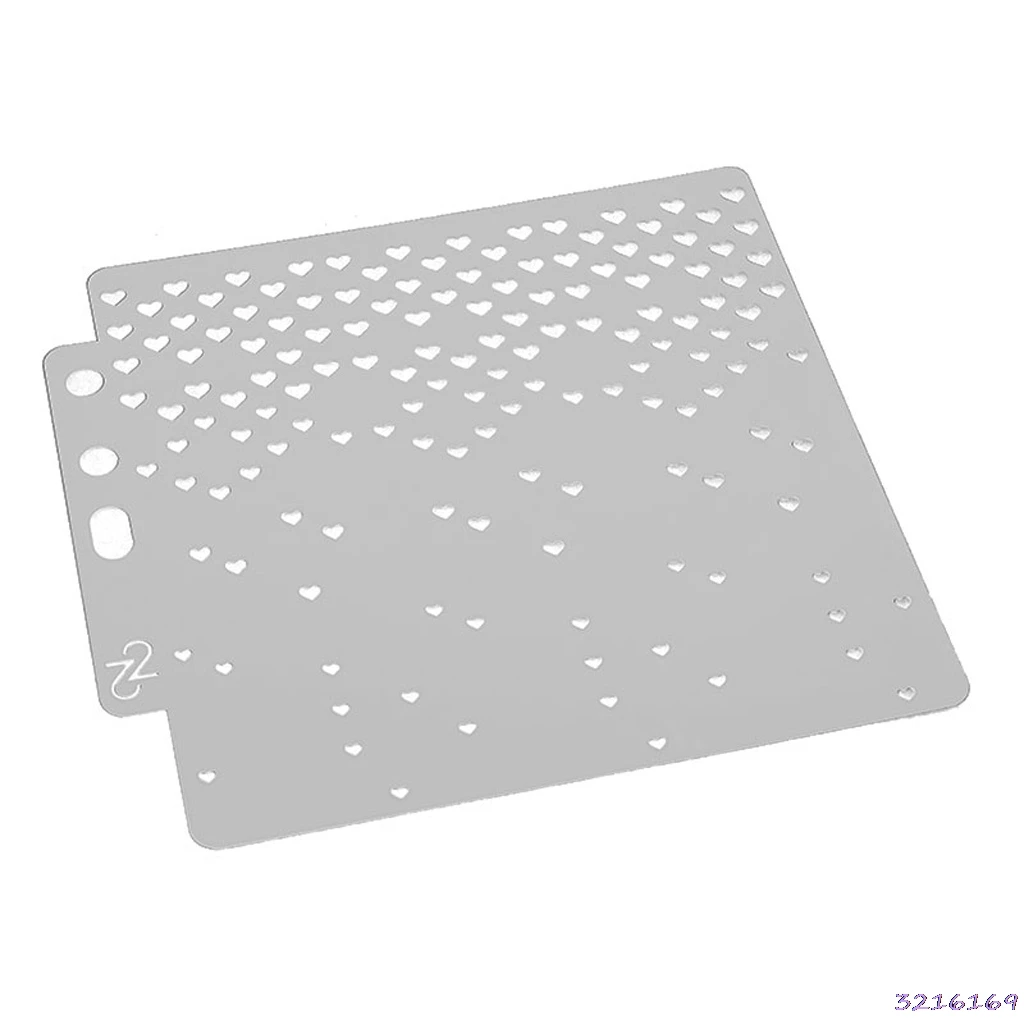 

Stencils Template Painting Scrapbooking Embossing Stamping Album Decor Crafts Tool Heart