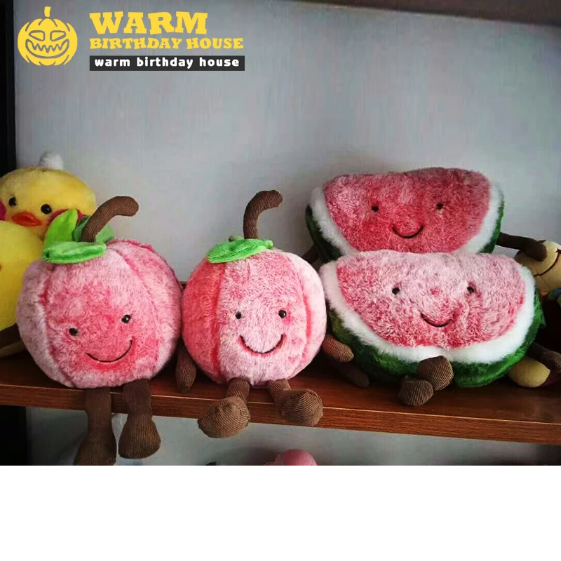 Kawaii Watermelon strawberry Cherry avocado Fruits Soft Plush Cute Toys Stuffed Dolls Pillow for baby kids children girl gifts Kawaii Watermelon strawberry Cherry avocado Fruits Soft Plush Cute Toys Stuffed Dolls Pillow for baby kids children girl gifts