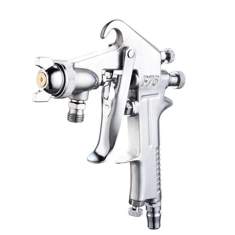 

High quality 1.5mm siphon spray gun Air Brush Alloy Painting Paint Tool w/t 750ml cup