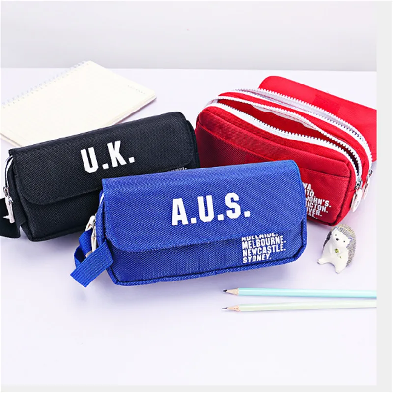 Canvas Pencil Student Student School Stationery Multi layer Creative