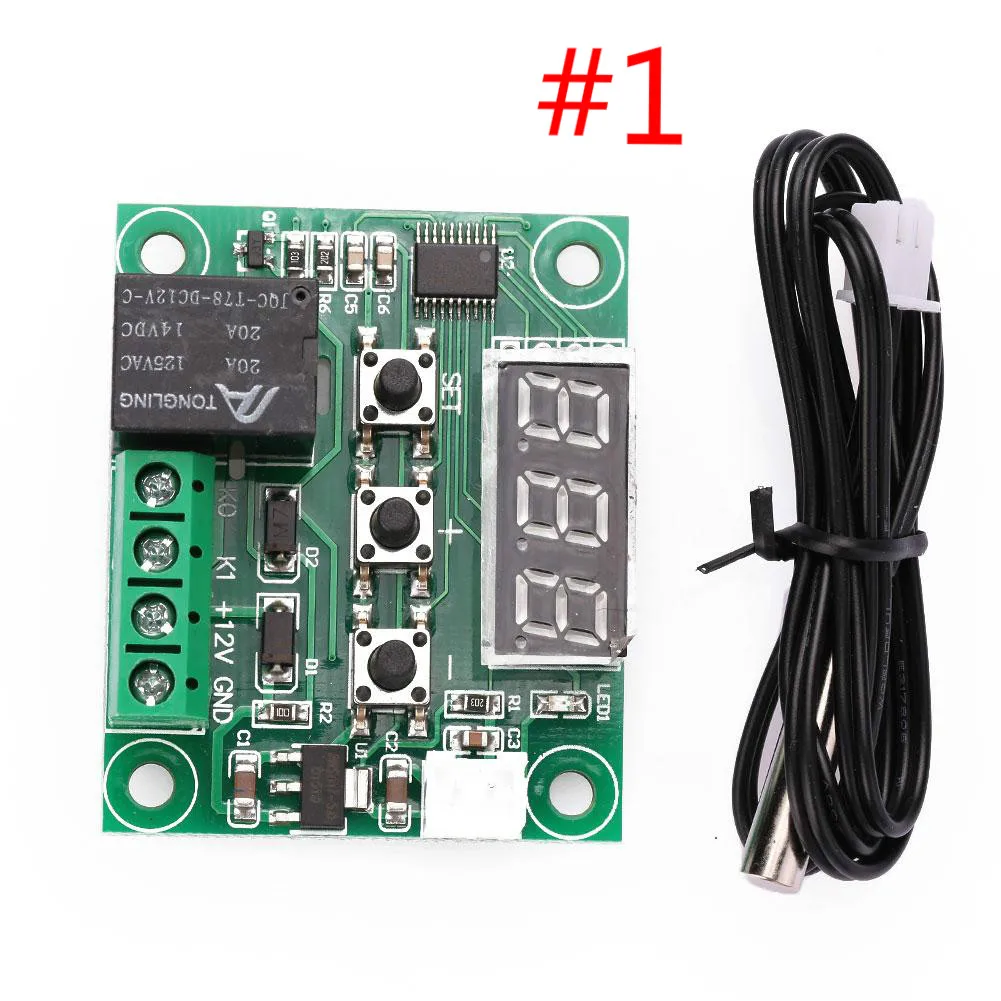 

XH-W1209 High-Precision Digital Display Thermostat Temperature Control Board