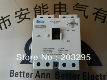 

FI100 Residual Current Circuit Breaker ,2P,100A,100MA