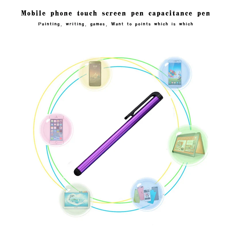 Neo Star, 50 шт./лот, стилус для IPad, для IPhone, универсальная пластиковая ручка для сенсорного экрана, для планшета, ПК, смартфона, емкостная ручка